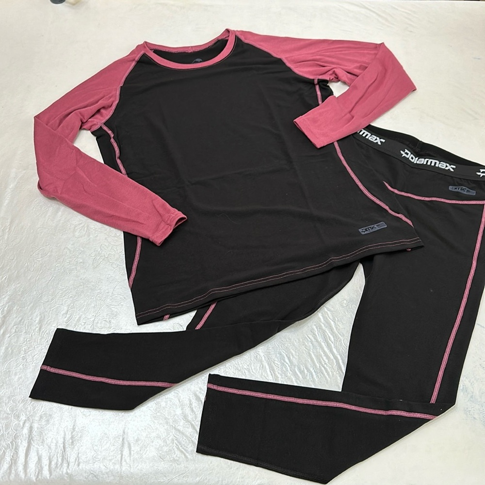 PolarMax NX SKIN BASELAYER SET - Blk/Berry